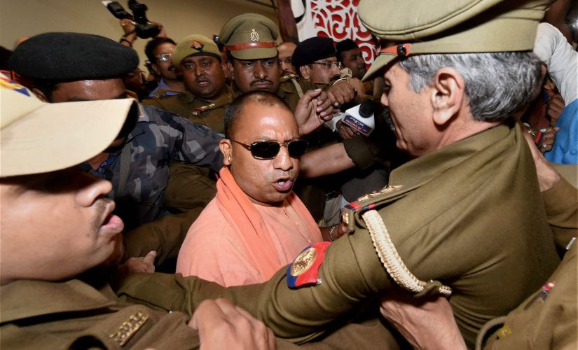 Sangh Parivar might just chose Yogi Adityanath as the new posterboy for the Ayodhya Ram Temple movement. PTI