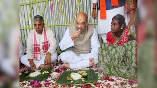 Week after lunch, photo-op with Amit Shah, Naxalbari couple that 'likes Mamata' joins Trinamool Congress