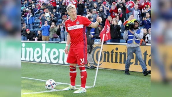 Bastian Schweinsteiger 'sad' despite scoring on Major League Soccer debut