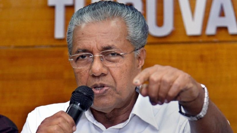 File image of Kerala chief minister Pinarayi Vijayan. PTI
