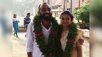Malayalam actress Gauthami Nair ties the knot with director of her debut film Srinath Rajendran