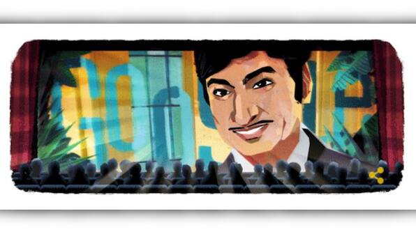 Google doodle honours  late veteran Kannada actor Rajkumar on 88th birth anniversary