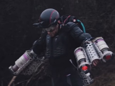 TED 2017: Watch as man in an 'Iron Man' suit takes flight in front of the crowd TED 2017: Watch as man in an 'Iron Man' suit takes flight in front of the crowd