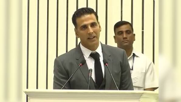 Rajnath Singh launches Akshay Kumar's 'Bharat Ke Veer' app for facilitating monetary donations to martyrs