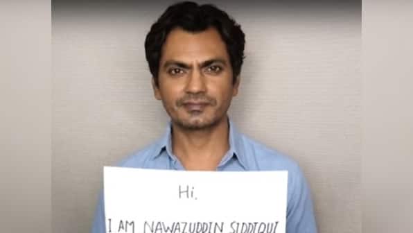 In a video titled 'Sixteen point six six' Nawazuddin Siddiqui shows how art trumps religion