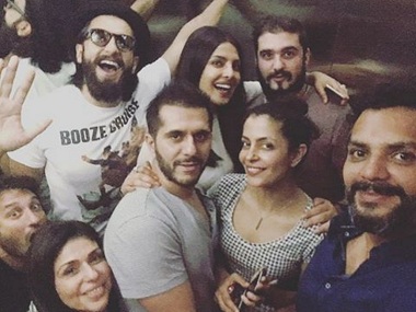 Priyanka Chopra parties with Ranveer Singh, Zoya Akhtar after returning to Mumbai Priyanka Chopra parties with Ranveer Singh, Zoya Akhtar after returning to Mumbai
