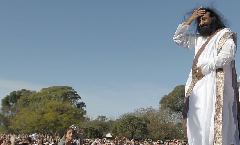 A file photo of Art of Living chief Sri Sri Ravi Shankar. Reuters