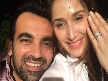 Zaheer Khan announces engagement with Chak De! actress Sagarika Ghatge Zaheer Khan announces engagement with Chak De! actress Sagarika Ghatge