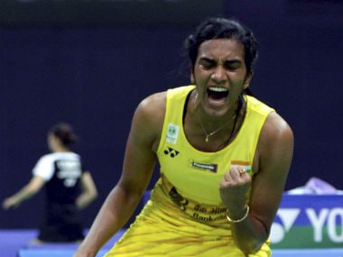 PV Sindhu at the India Open 2017. PTI