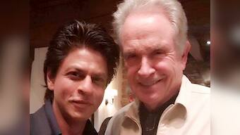 Shah Rukh Khan finally met his favourite Hollywood star,  Warren Beatty