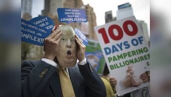 100 days of Donald Trump: An unhappy electorate has taken to the streets to resist