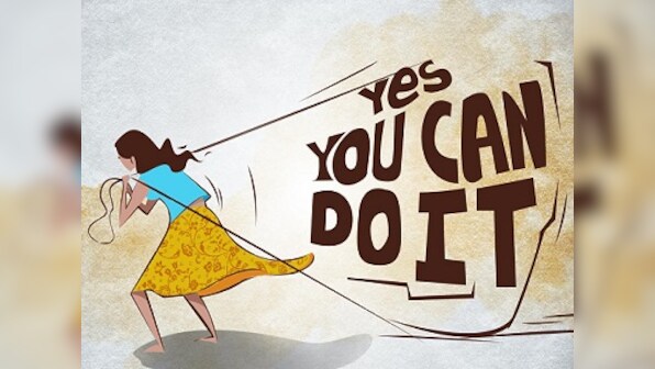 The unbearable weight of the words: 'You can do it if you try'