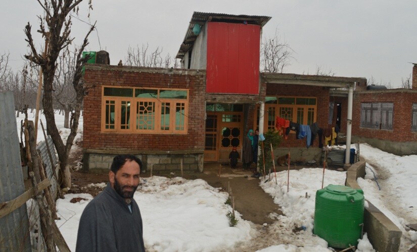Sameer's home in Drabgam. Firstpost/Mohammed Sirajuddeen
