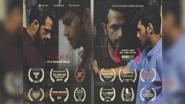 'LGBTQ misrepresented in mainstream cinema': Faraz Ansari, maker of India's first silent LGBTQ film