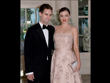 Miranda Kerr marries Snapchat CEO Evan Spiegel in a quaint backyard wedding Miranda Kerr marries Snapchat CEO Evan Spiegel in a quaint backyard wedding