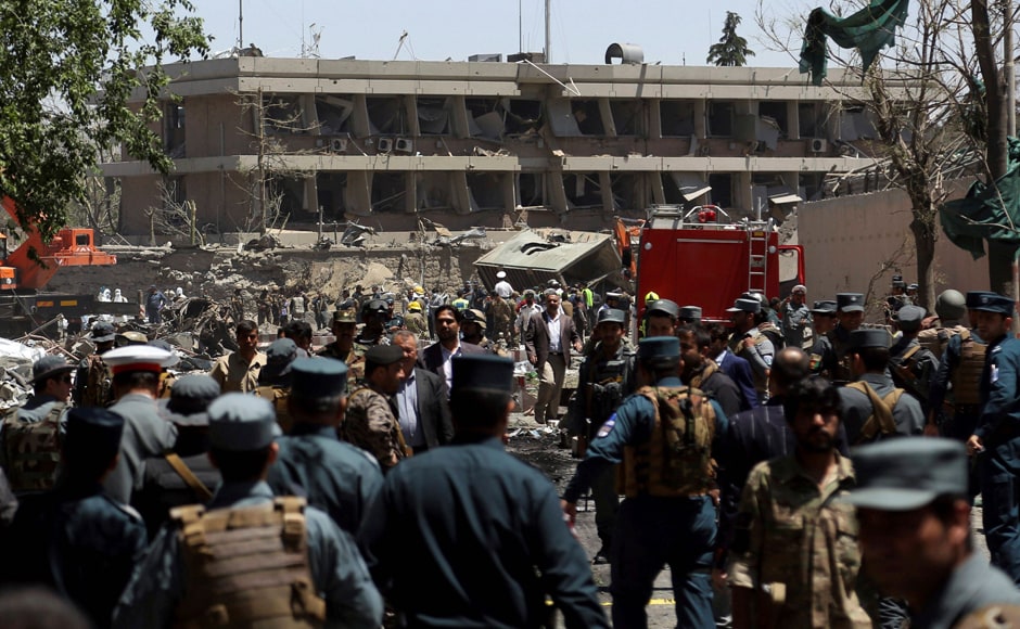 Witnesses described dozens of cars choking the roads as wounded survivors and panicked schoolgirls sought safety. Men and women struggled to get through security checkpoints to search for loved ones. AP Witnesses described dozens of cars choking the roads as wounded survivors and panicked schoolgirls sought safety. Men and women struggled to get through security checkpoints to search for loved ones. AP