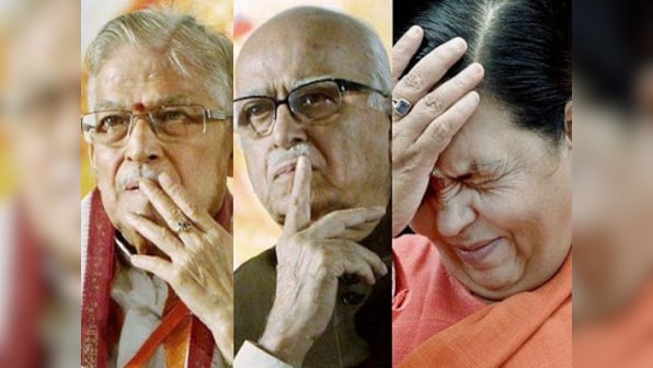 Babri Masjid case: LK Advani, MM Joshi, Uma Bharti exempted from daily CBI court appearance