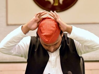File image of former chief minister of Uttar Pradesh Akhilesh Yadav. PTI