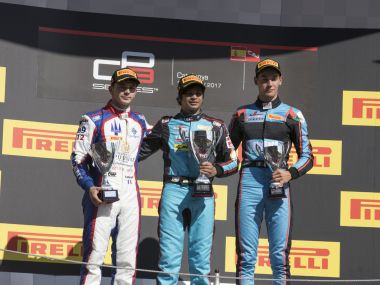 Arjun Maini creates history by becoming first ever Indian to win in the GP3 Series Arjun Maini creates history by becoming first ever Indian to win in the GP3 Series