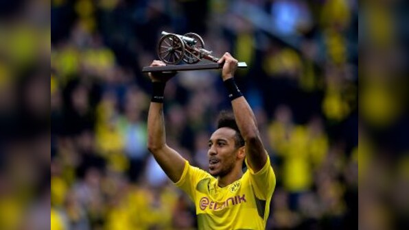Bundesliga: Pierre-Emerick Aubameyang helps Dortmund grab Champions League spot, Hamburg survive