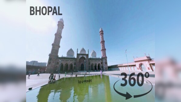 A 360-Degree walkthrough of the city of lakes, Bhopal