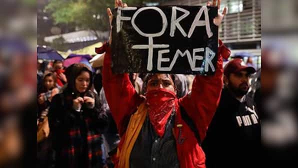 Brazil sees protests as President Michel Temer faces accusations of corruption and obstruction of justice