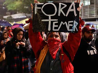 Brazil sees protests as President Michel Temer faces accusations of corruption and obstruction of justice Brazil sees protests as President Michel Temer faces accusations of corruption and obstruction of justice
