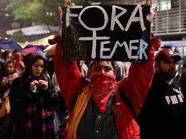 Brazil sees protests as President Michel Temer faces accusations of corruption and obstruction of justice