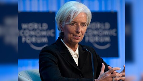 IMF chief Christine Lagarde urges eurozone to back Greece debt relief