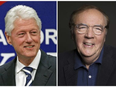 Bill Clinton (left) and James Patterson. AP