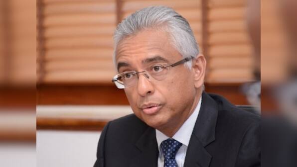 Sushma Swaraj meets Mauritius PM Pravind Jugnauth, discusses bilateral ties