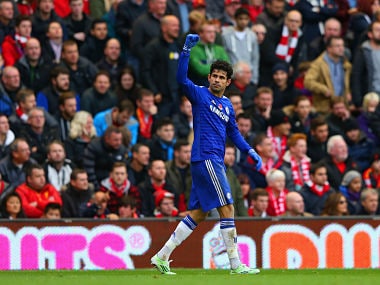 File image of Chelsea striker Diego Costa. Getty