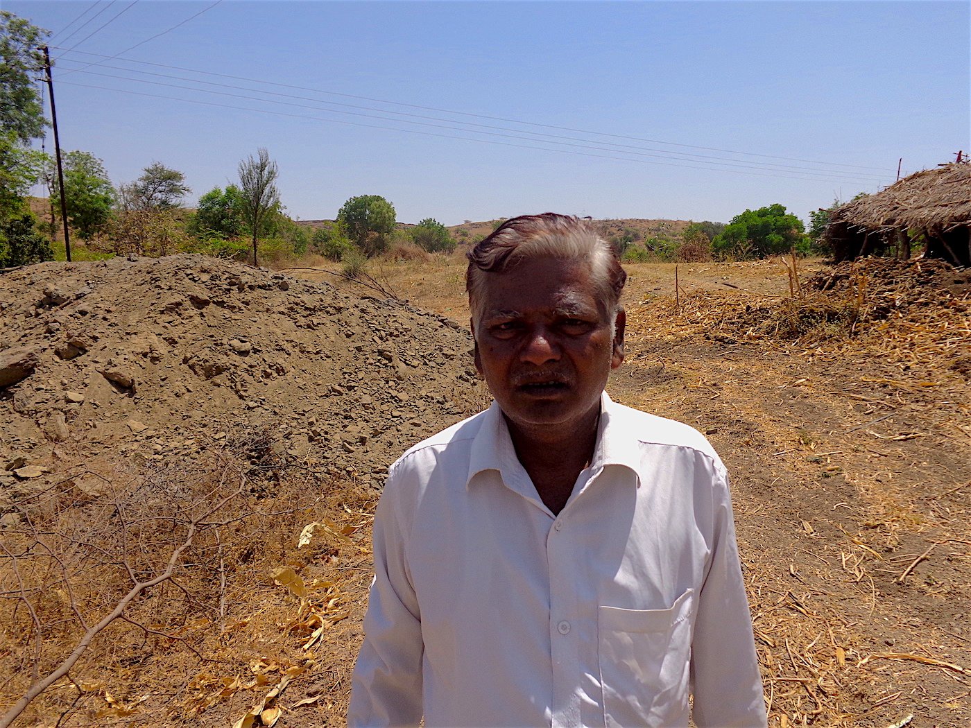 Karbhari Ramrao Jadhav: ‘A powerless farmer cannot afford to take on the administration'. Parth MN
