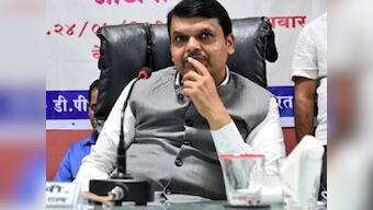 Watch: Devendra Fadnavis' chopper crash-lands in Latur, all on-board unhurt