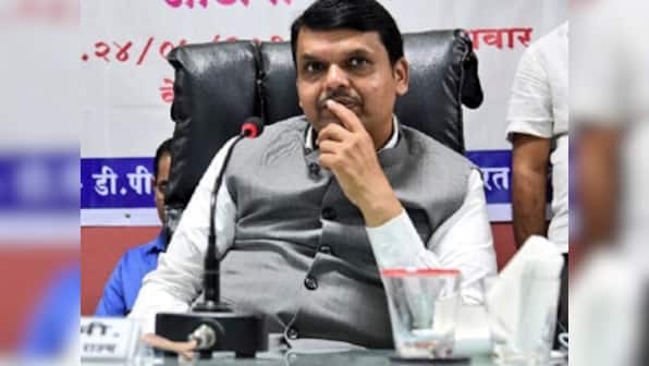 Watch: Devendra Fadnavis' chopper crash-lands in Latur, all on-board unhurt