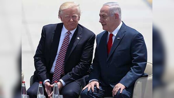 Donald Trump backs separate States for Israelis and Palestinians; Benjamin Netanyahu stresses on Israel's security