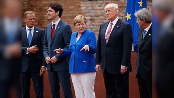 Donald Trump's scuffles overshadow tough G7 stance against jihadist terrorism