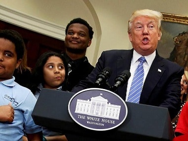 US President Donald Trump. AP
