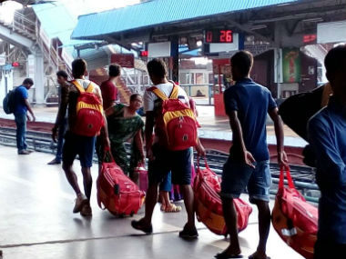 Federation Cup: East Bengal players travel home in unreserved general rail compartment Federation Cup: East Bengal players travel home in unreserved general rail compartment