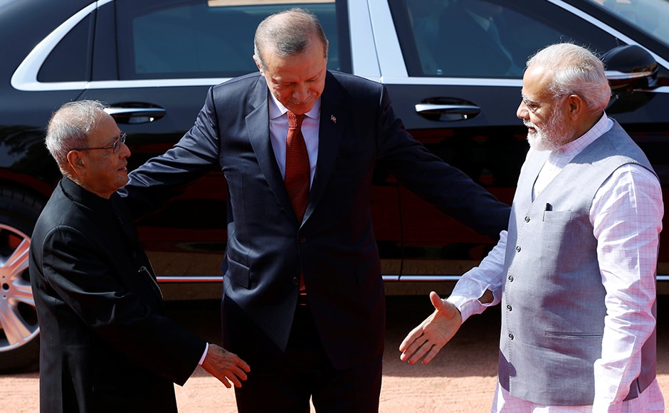 erdogan visits india