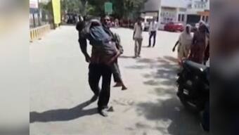 In UP's Etawah, labourer carries body of 15-year-old son after hospital 'denies help'