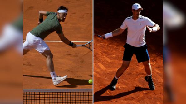 Italian Open: Fabio Fognini targets upset over under-par Andy Murray in second round