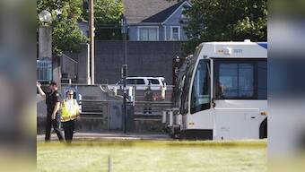 Donald Trump says 'hate crimes in US unacceptable' after racially motivated attack in Portland kills two