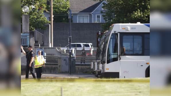 Donald Trump says 'hate crimes in US unacceptable' after racially motivated attack in Portland kills two