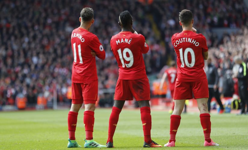 Roberto Firmino, with 11 goals, linked up magnificently with Sadio Mane and Philippe Coutinho on either flank, both of whom scored 13 league goals each. Reuters