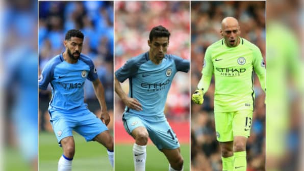 Premier League: Manchester City confirm Gael Clichy, Jesus Navas and Willy Caballero headed towards exit