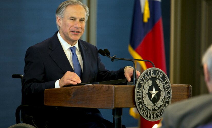 File image of Greg Abbott. AP