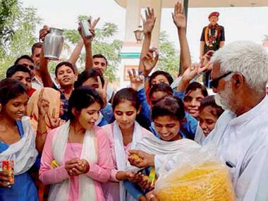 After Rewari, Haryana witnesses another protest by girl students demanding better education facilities After Rewari, Haryana witnesses another protest by girl students demanding better education facilities