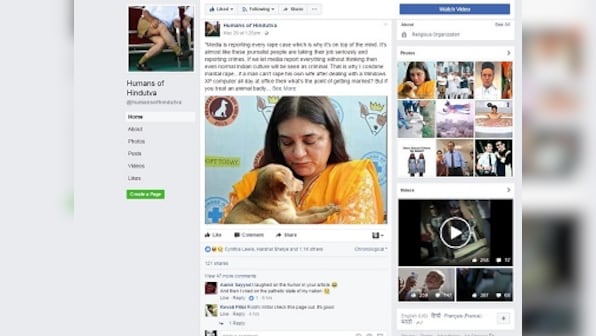 Humans of Hindutva founder shuts down Facebook page after reportedly receiving death threats