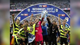 Huddersfield Town promoted to Premier League after penalty drama in play-off final